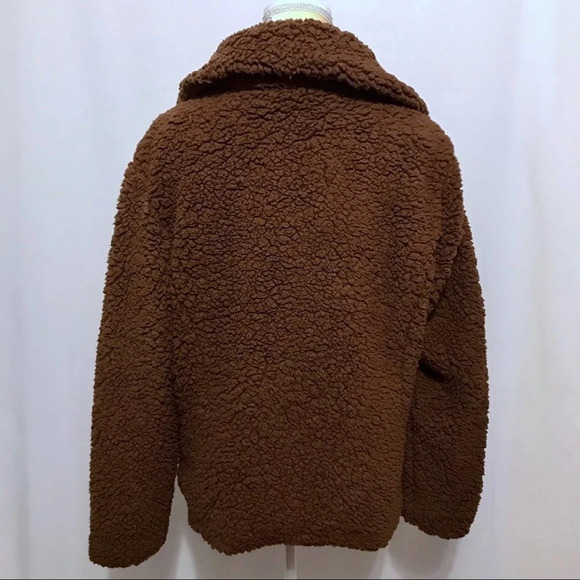 Caslon NWOT Faux Shearling Jacket Women M - Picture 9 of 14